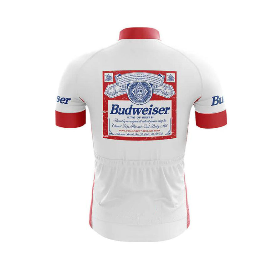budweiser beer cycling jersey