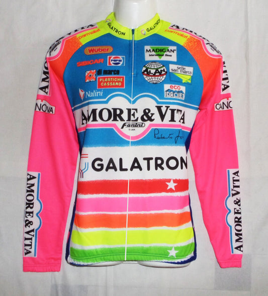 Maillot de cyclisme à manches longues Amore &amp; Vita Galatron Team Vintage