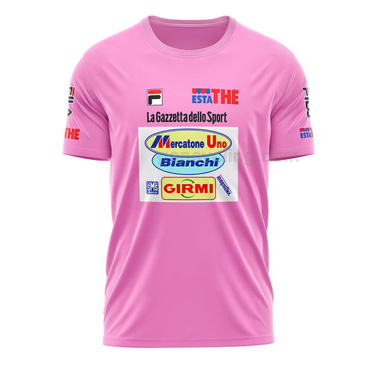 Giro d’Italia Mercatone Uno Bianchi Retro Cycling T-Shirt