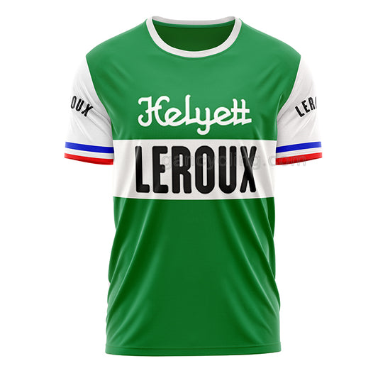 Helyett Leroux Men's Retro Cycling T-Shirt