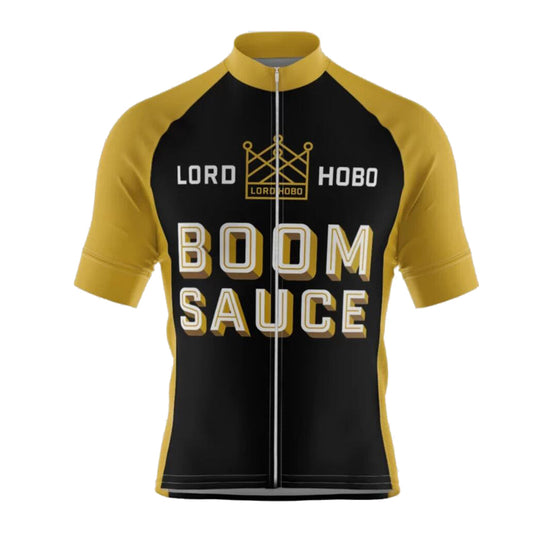 Lord Hobo boom sauce beer cycling jersey