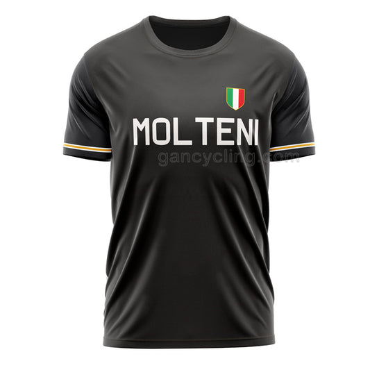 Molteni Cycling Team Retro Black T-Shirt