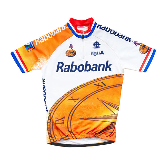 Maillot ciclista retro azul Hutchinson de Gan Mercier