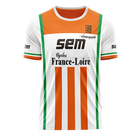 Sem–France Loire Retro Cycling T-Shirt