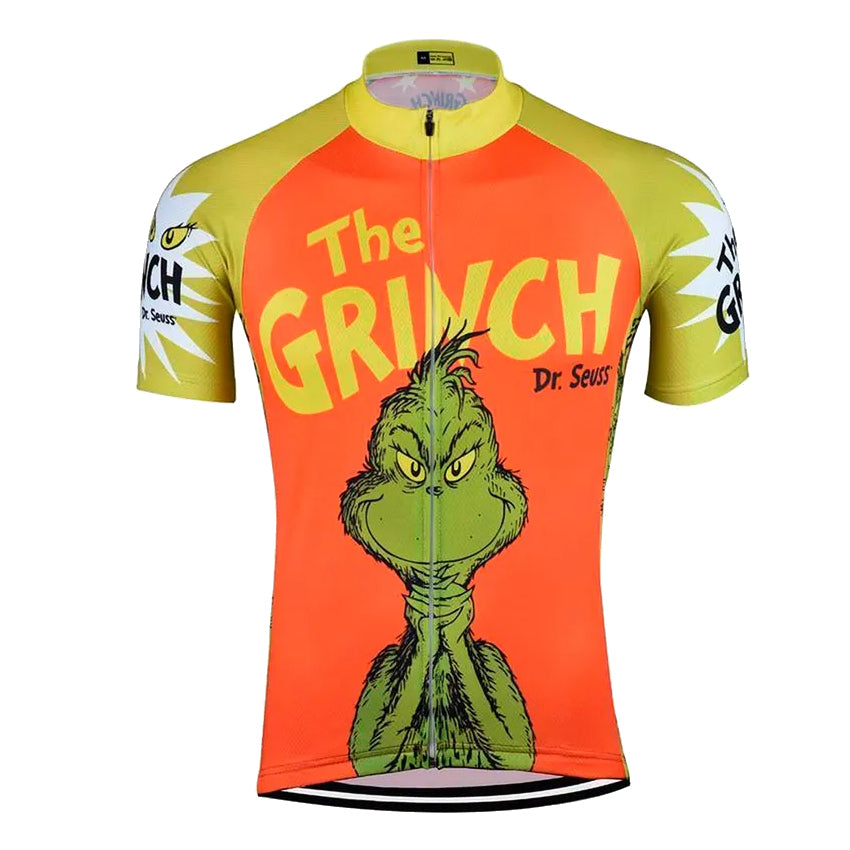 Maillot de cyclisme amusant Dr Seuss Grinch