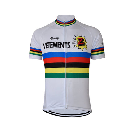Maillot cycliste rétro Tomasso Vetements Team Z