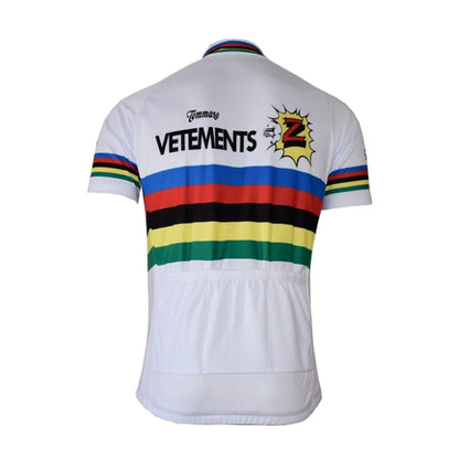 Maillot cycliste rétro Tomasso Vetements Team Z