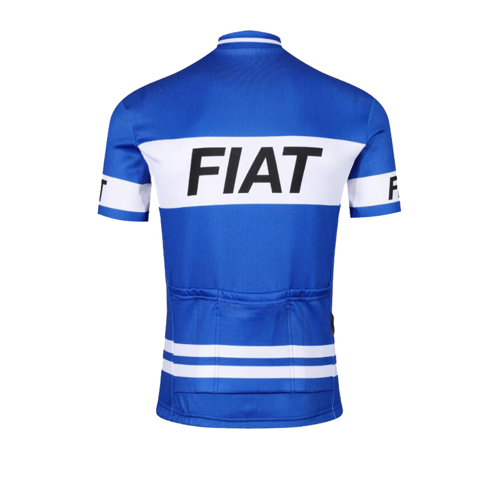 Maillot ciclista Fiat Team Retro Azul