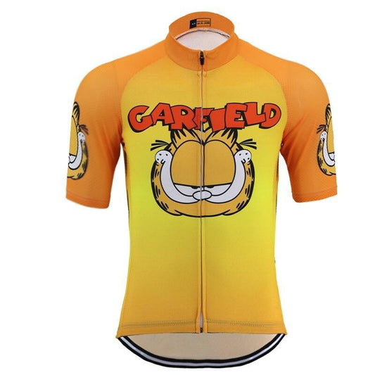 Jersey de ciclismo con dibujo animado de Garfield